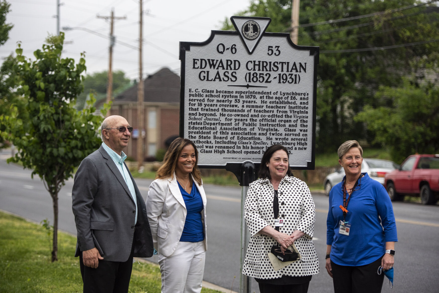 E.C. Glass Historical Marker